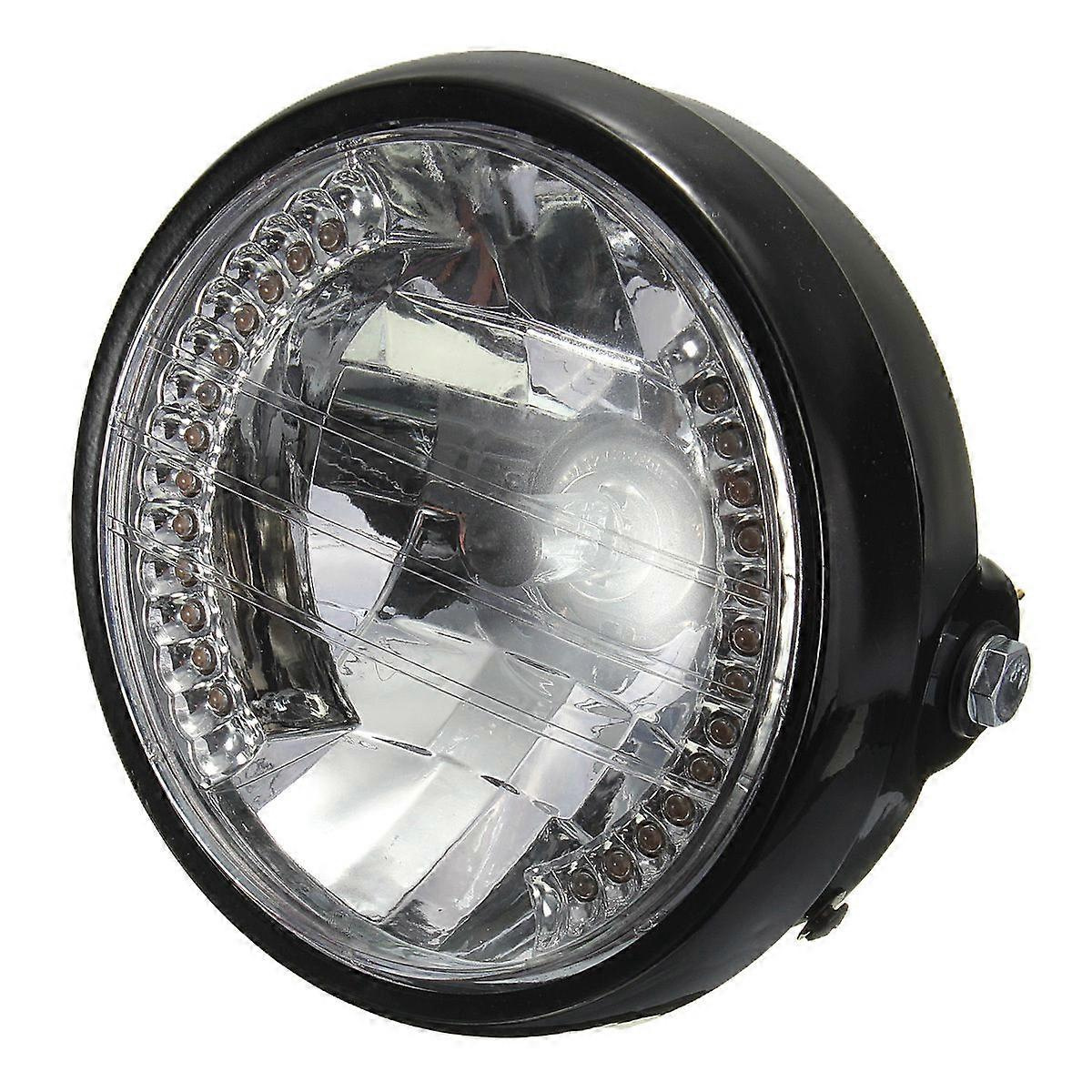 7 Zoll Motorrad-rundscheinwerfer Halogen H4 Lampe Für Bobberjxlgv