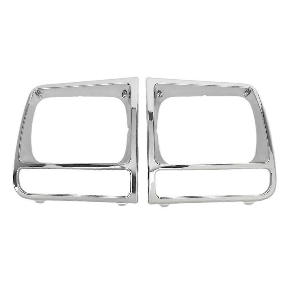 Frontscheinwerferrahmen-abdeckung Für Jeep Cherokee 1998-2002 Ch2513156 Ch2512156 55055136 55055137 Chromjxlgv