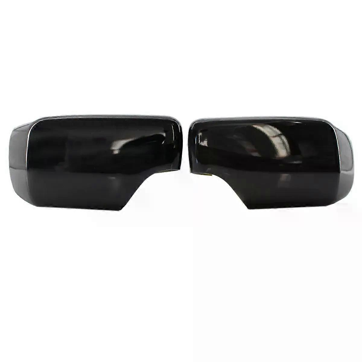 Paar Außenspiegelkappen Für Bmw E46/e39 3er/5er Reihe (1998–2005), Schwarz Glänzend, Teilenummer 51168238375, Teilenummer 51168238376jxlgv