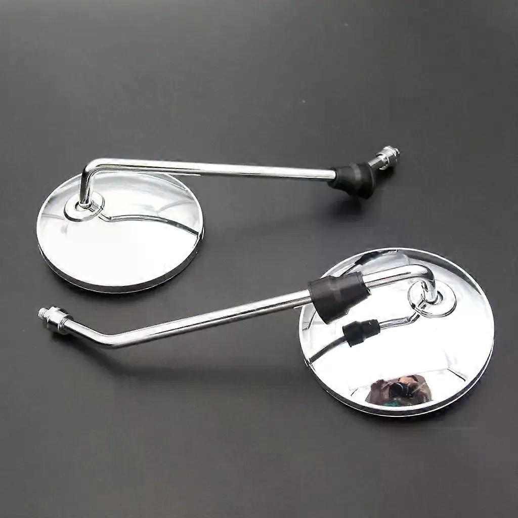Universal-motorradspiegel, 8 Mm Rund, Rückspiegel, Seitenspiegel Für Lenker, Passend Für Mountainbike, Dirtbike, Atv (jxlgv)