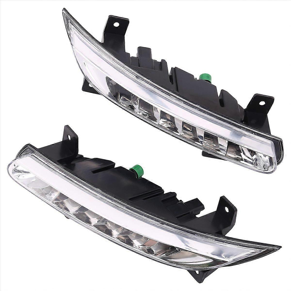 1 Paar Led-tagfahrlicht-nebelscheinwerfer Für Renault Fluence Ab 2014 (stoßstange Jxlgv)