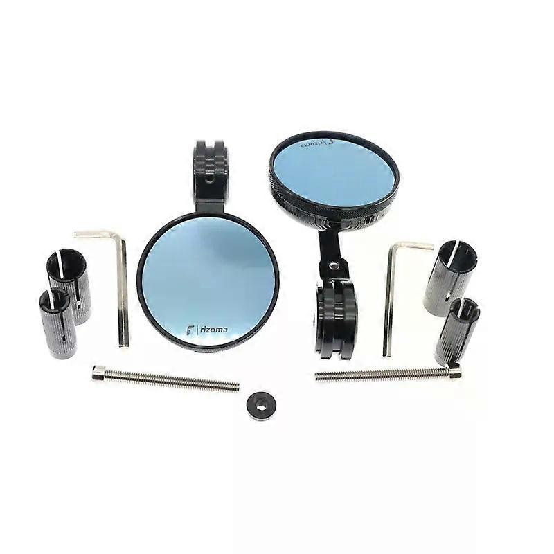 Motorrad-seitenspiegel 22 Mm Rund, Blendfrei, Universell, Neu, Aluminium, Jxlgv
