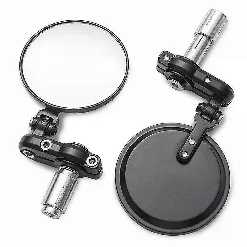 Paar Motorrad-rückspiegel, 22 Mm, Universelle Lenkerendenspiegel Für Überrollbügel, Jxlgv