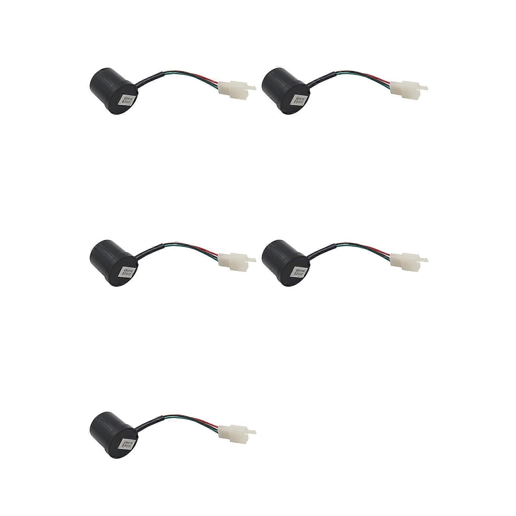 5x 3-poliges 48v-60v Led-blinkerrelais Für Citycoco Elektroroller (blinkerzubehör Jxlgv)