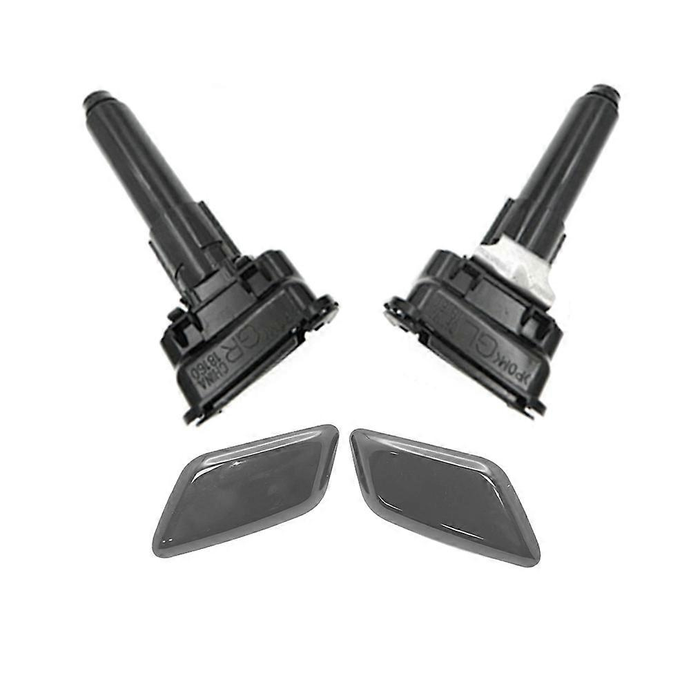 4-teiliges Set Scheinwerferwaschdüsen & Scheinwerferdüsenabdeckung Für Nissan Patrol 2013- 28641-3zd0a/28642 28658-3zd1a/28659jxlgv