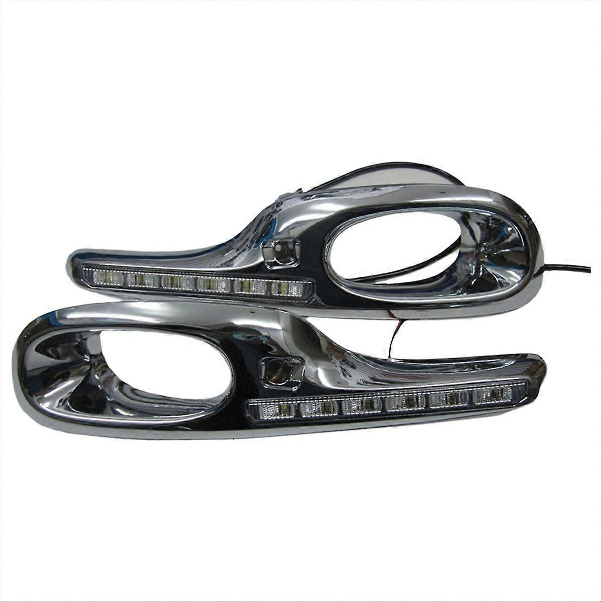 Led-tagfahrlicht (drl) Für Honda Jazz Fit 2011-2013, Gelbe Blinker, Nebelscheinwerfer Jxlgv