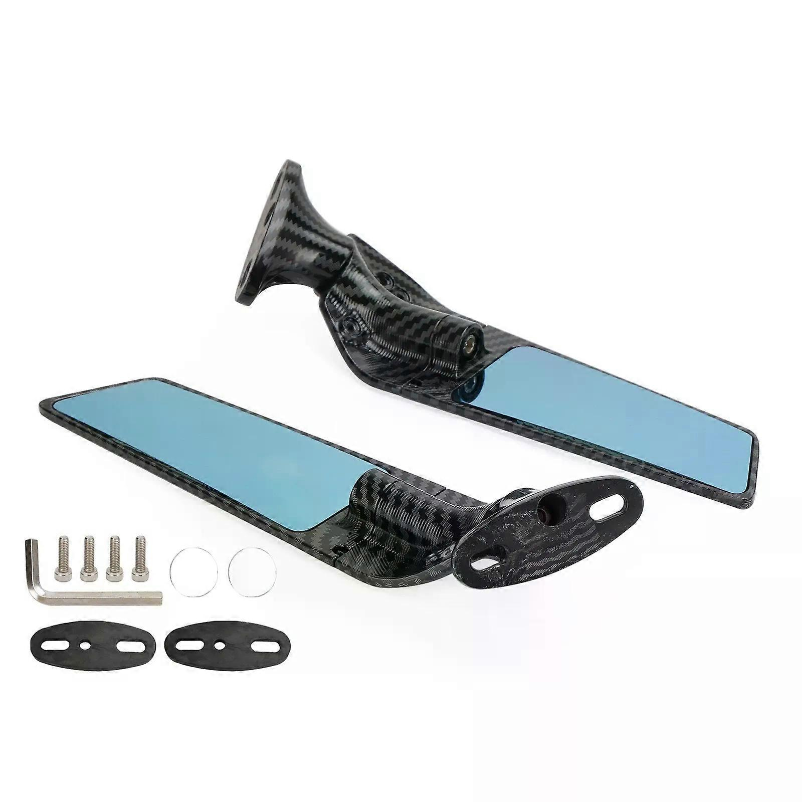 Topteng Schwenkbare Flügelflossen-rückspiegel Für Honda Cbr 600 Rr 03-12 Cbr 1000 Rr 04-07jxlgv