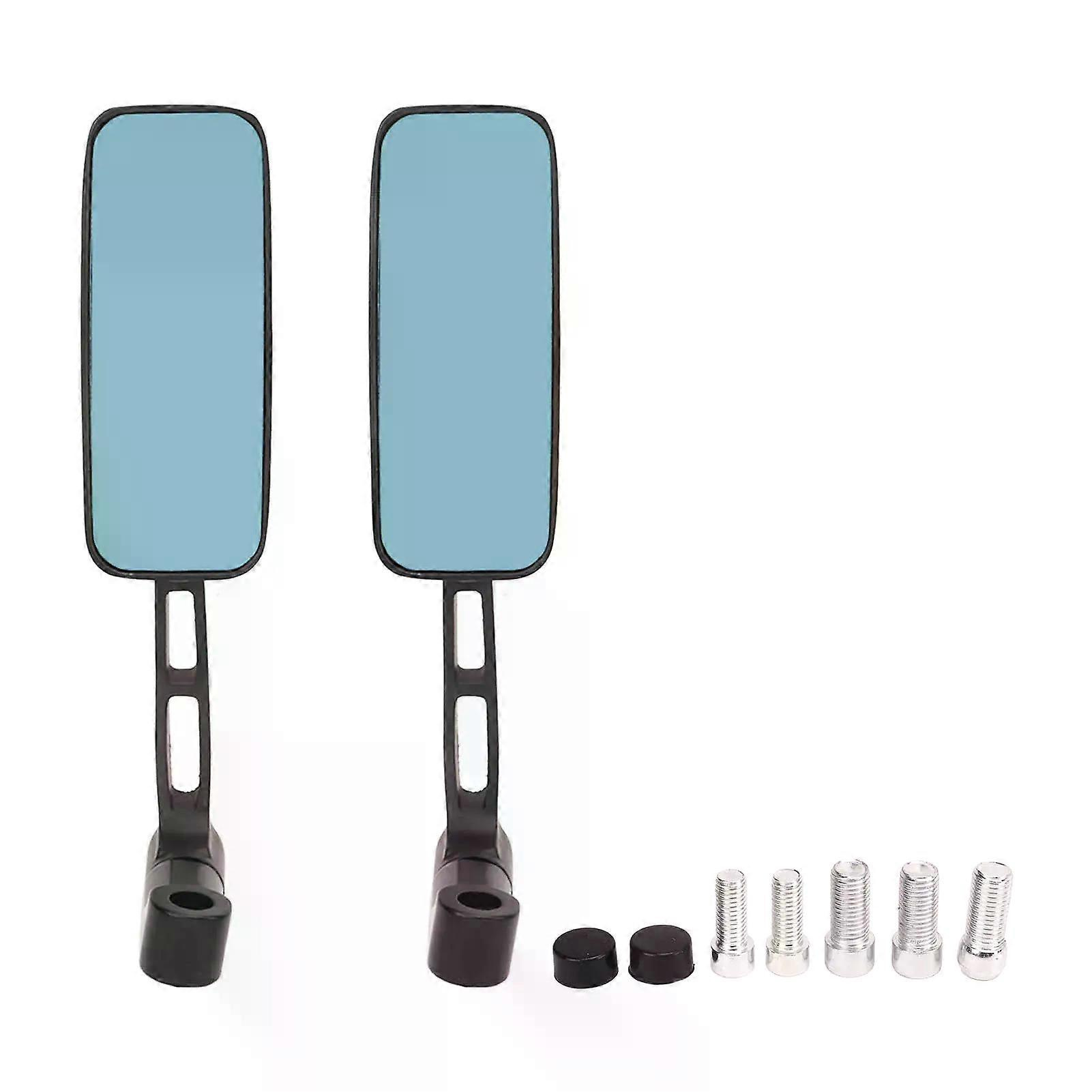Motorrad-außenspiegel, Robust, 49 X 119 Cm, Seitenrückspiegel, Blaues Glas, Blendfrei, Klare Sicht Für Motorräder, Jxlgv