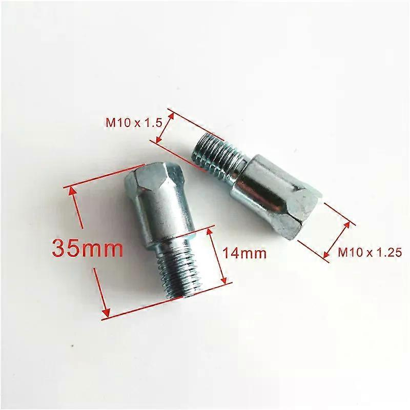 Stück Spiegeladapter M10 M10x15 M10x125 Universal Motorrad-rückspiegeladapterbolzen Stahlmetall Für Bmw R1200gsjxlgv