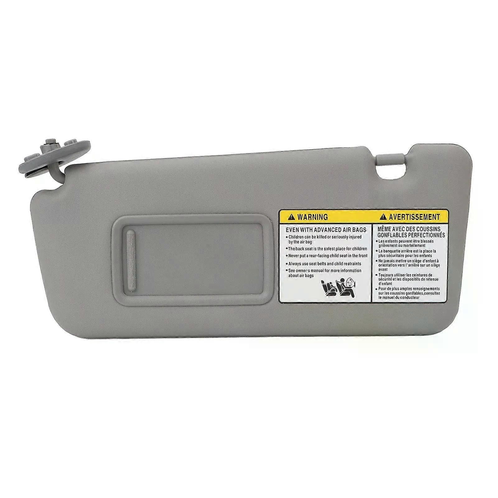 Sonnenblende, Blendfrei, Grau, 7432042420b0, Farbecht, Rissbeständig, Fahrerseite, Mit Schminkspiegel Für Rav4 2004 Bis 2005, Jxlgv