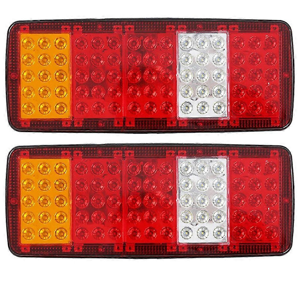 Stück 24v Led-rückleuchten Für Pkw, Anhänger, Anhänger, Brems- Und Blinklichter Für Pkw, Lkw, Wohnmobile Und Camper (jxlgv)