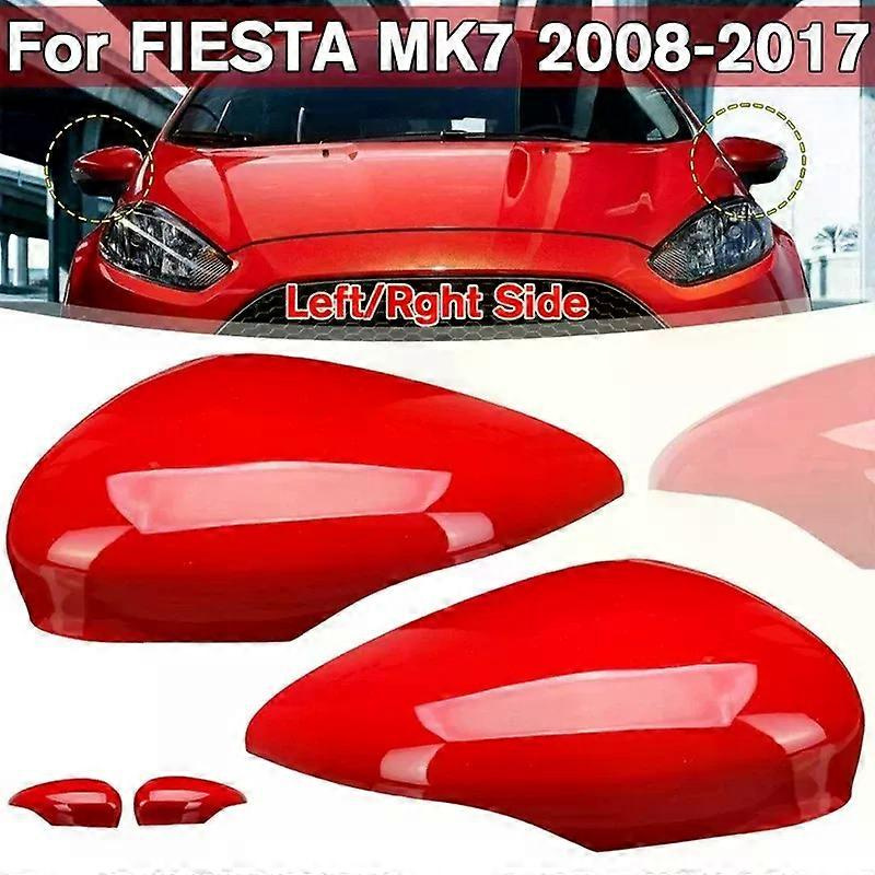 Rechte Außenspiegelabdeckung Für Ford Fiesta Mk7 (ab 2008) – Rot (jxlgv)