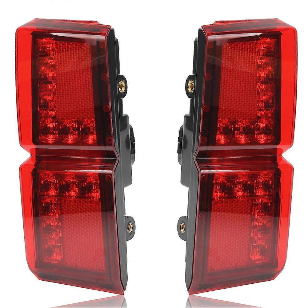 Utv/atv Led-rückleuchten 12v Für Polaris Ranger Crew Xp 1000 (2017–2025) – Rücklicht, Bremslicht, Blinker – Ersatzteil Jxlgv