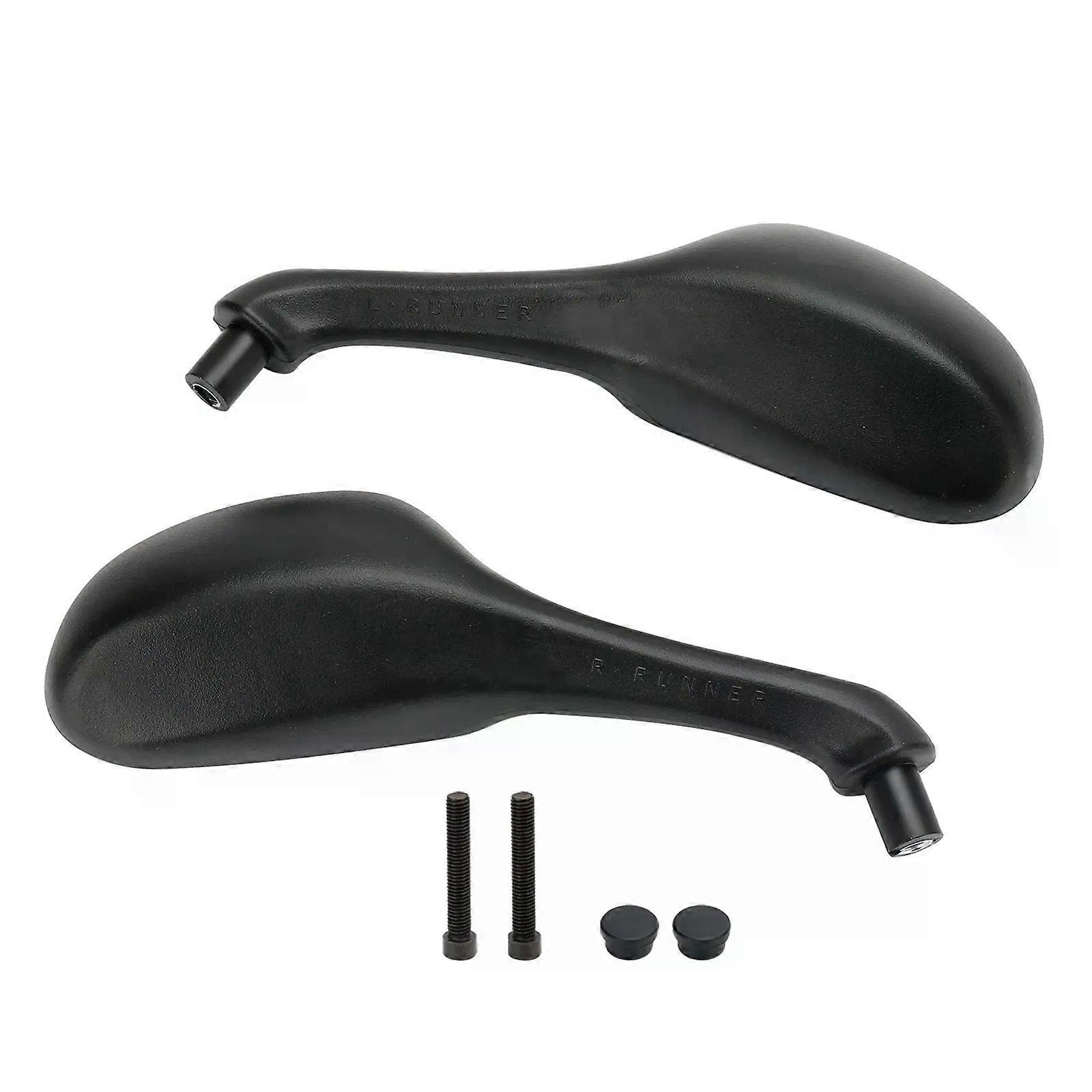 Artudatech Schwarzes Paar Rückspiegel Für Gilera Runner 50 125 180 200 Fxr Sp Vxrjxlgv