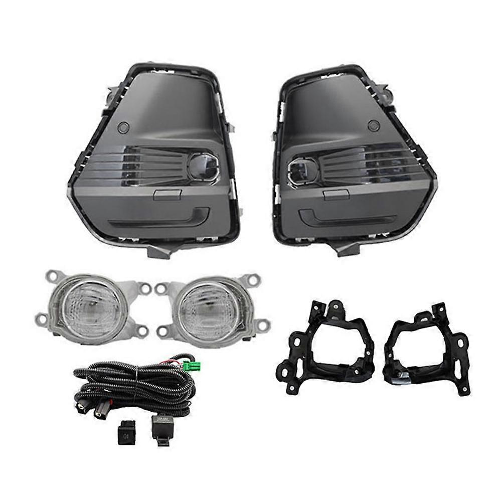 Led-nebelscheinwerfer-set (weiß) Für Toyota Rav4 (2026–2027) Inklusive Nebelscheinwerferblende, Metallhalterungen, Kabeln, Schalter Und Relais (jxlgv)
