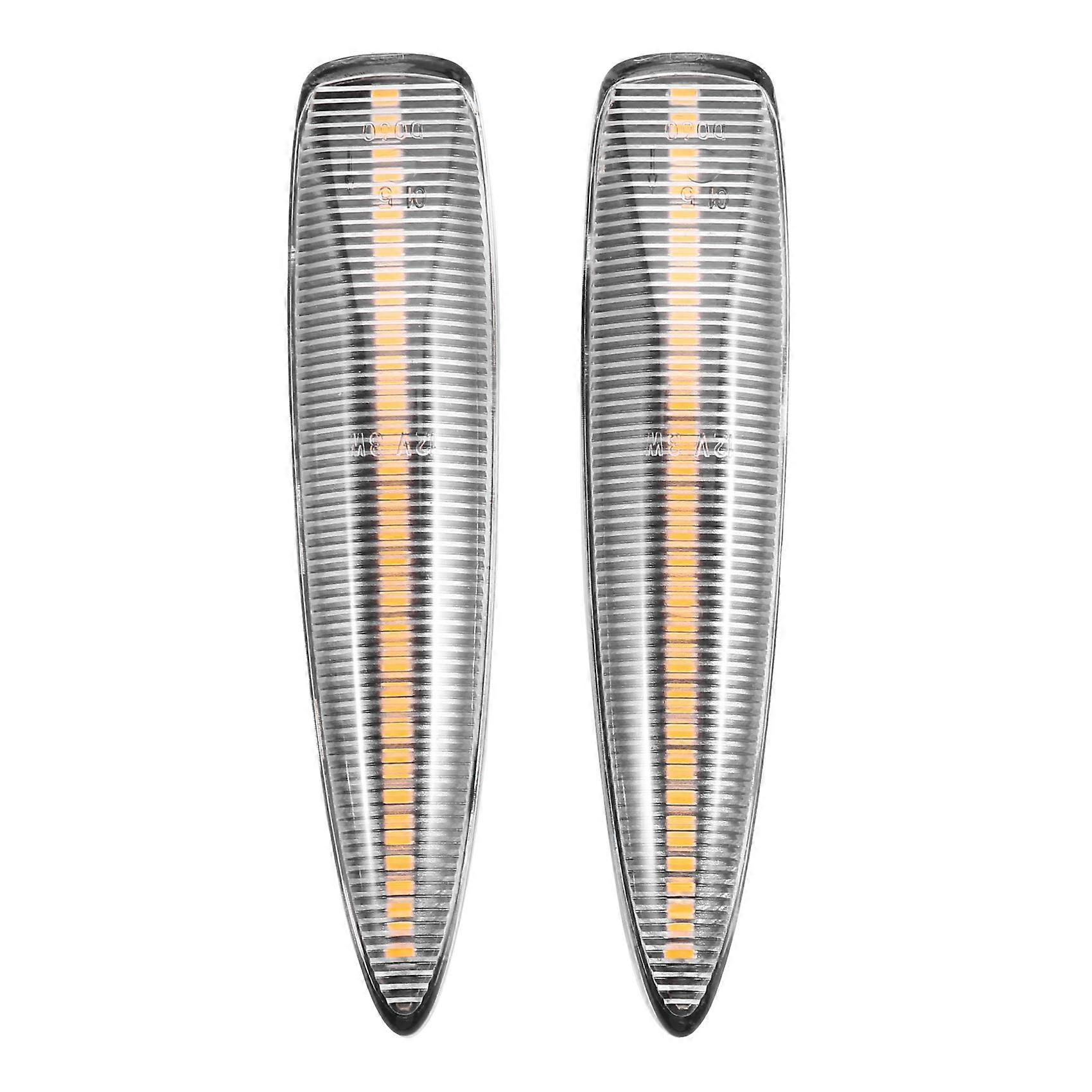 Dynamische Led-seitenmarkierungsleuchten Mit Sequenziellen Blinkern Für Lexus Lx450d Lx570, Teilenummer F 81730-50100, Transparent, Jxlgv