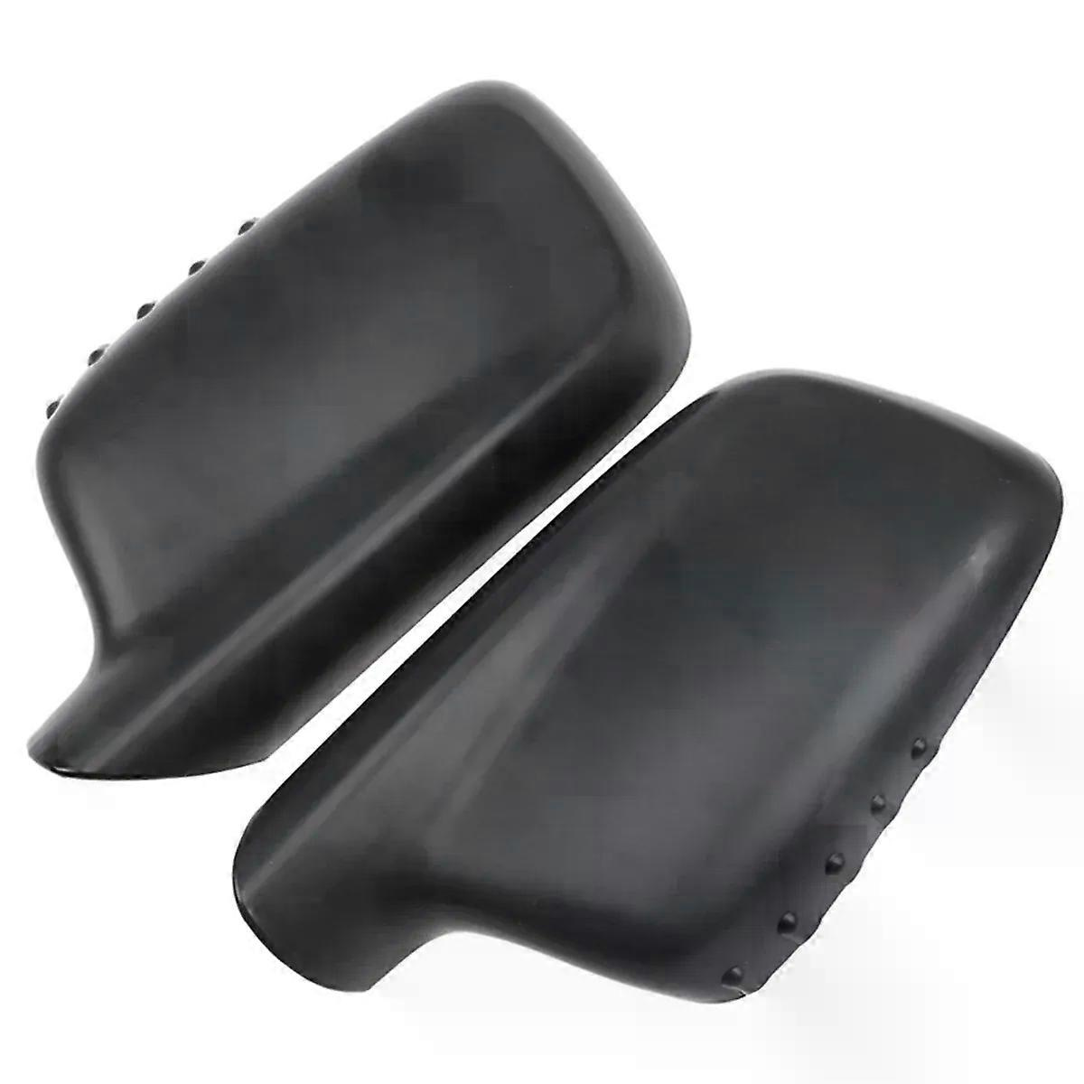 Paar Außenspiegelkappen Für Bmw E65, E66, E67, E46 Coupé Und E46 Cabriolet (teilenummer: 51167074236, 51167074235, Schwarz, Jxlgv)