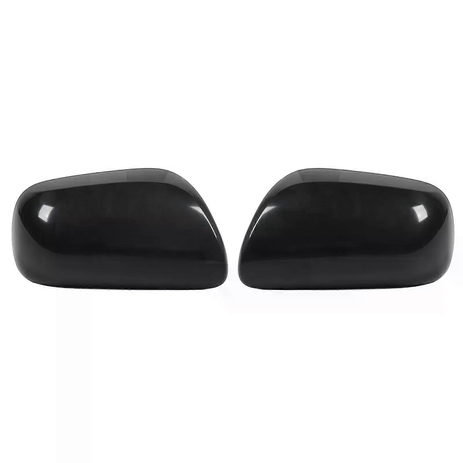 Außenspiegelabdeckung, Schwarze Uv-beständige Abdeckung Für Außenspiegelgehäuse, Passend Für Toyota Yaris (2006–2011), Jxlgv