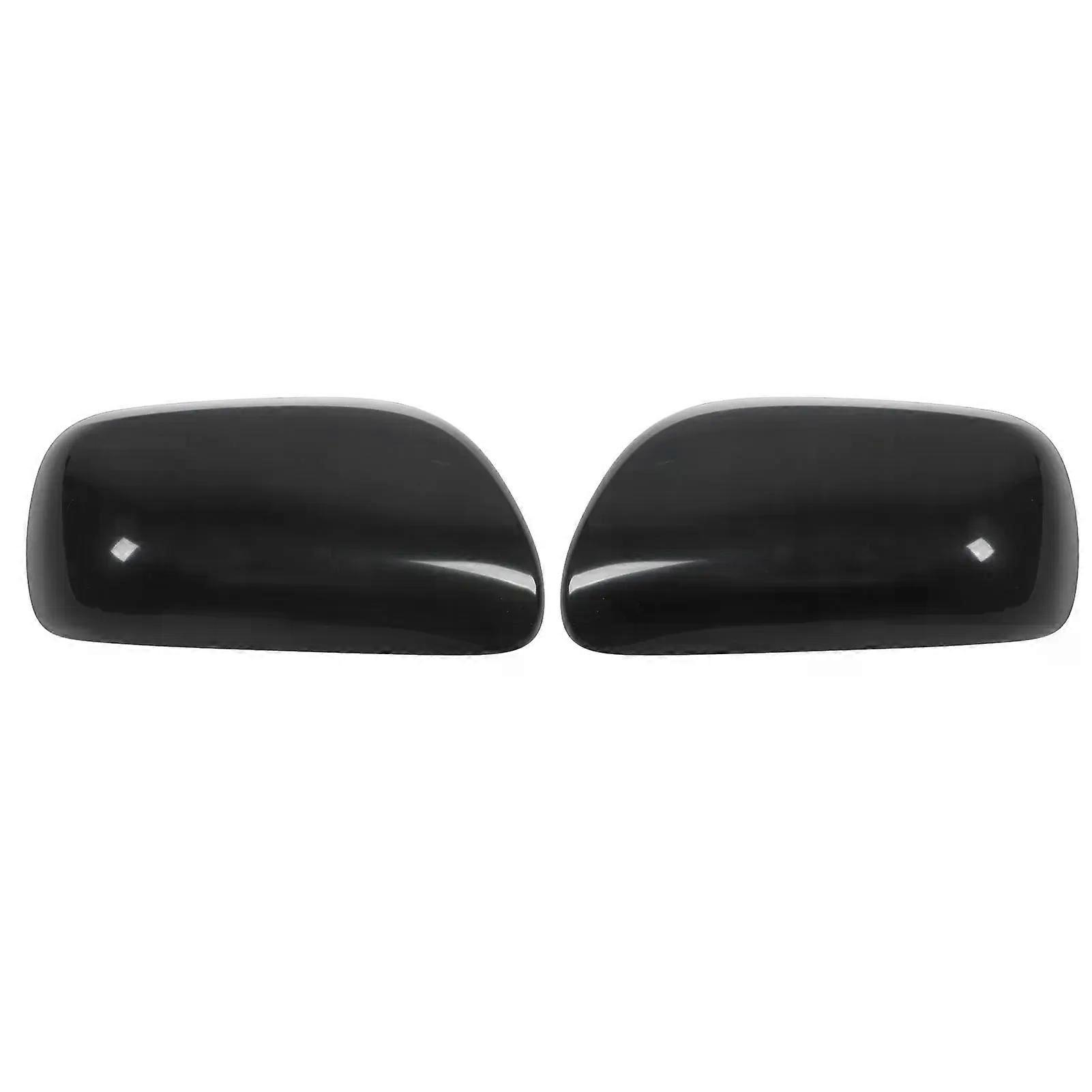 Außenspiegelgehäuseabdeckung, Schwarz, Uv-schutz, Seitenspiegelkappe Für Toyota Yaris 2006–2011 (jxlgv)