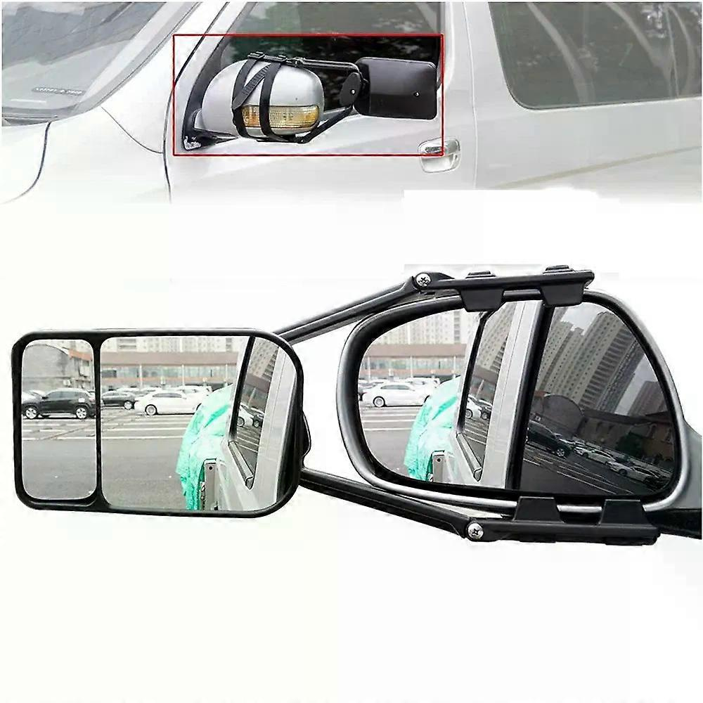 Universal Caravan Trailer Auto Anhängerspiegel Verlängerung Verstellbarer Toter Winkel Konvex Weitwinkel Auto Rückspiegel Jxlgv