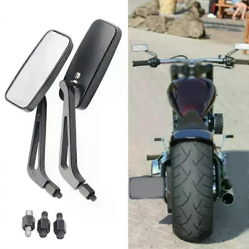Verstellbarer Seitenspiegel Mit Blendschutz Für Motorräder, Rückspiegel Mit 8-mm-/10-mm-gewinde Für Harley-davidson, Honda, Kawasaki, Yamaha, Suzuki, Jxl Und Gv