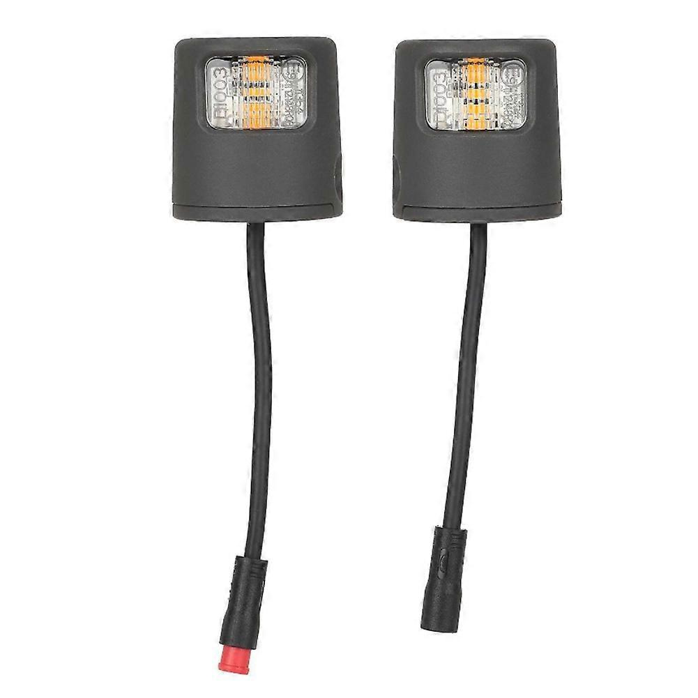 Stück Blinker Für Xiaomi Elite Elektroroller, Runde Blinkerlampe Mit Wasserdichtem Stecker Jxlgv