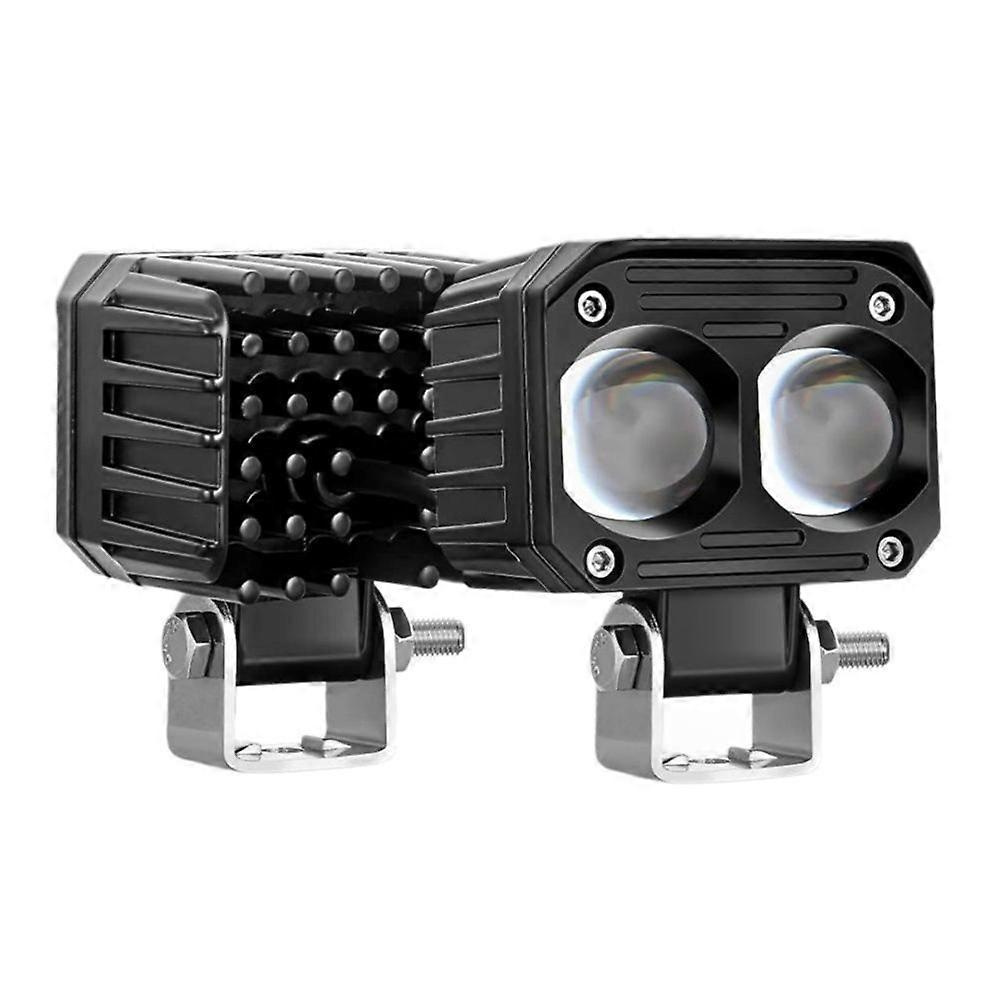 2,5-zoll-led-motorradscheinwerfer, Gelb/weiße Zweifarbige Led-scheinwerfer Für Atv, Utv, Suv, Geländewagen, Pkw Und Lkw (jxlgv)