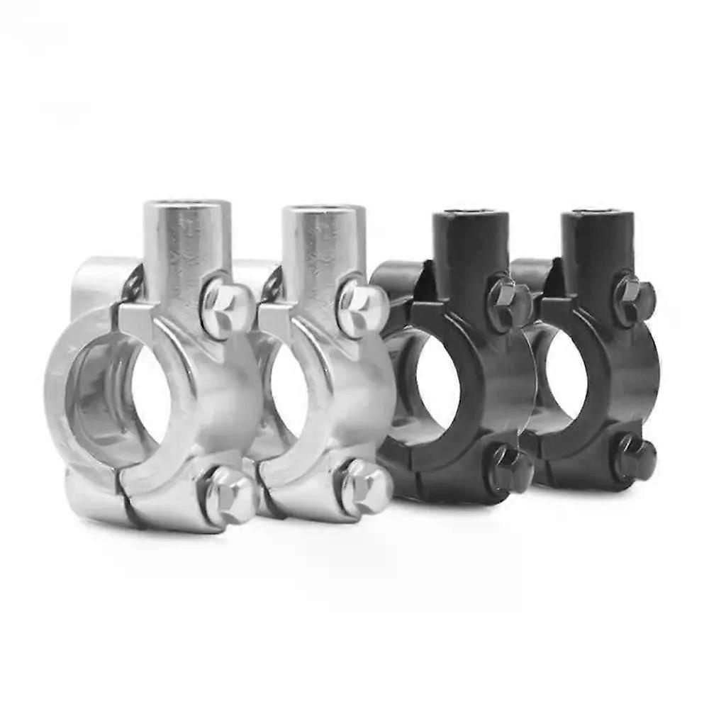Yuanjoy 8/10mm Universal Motorradspiegelhalterung Lenkerklemmadapter Für Atv Rollerjxlgv