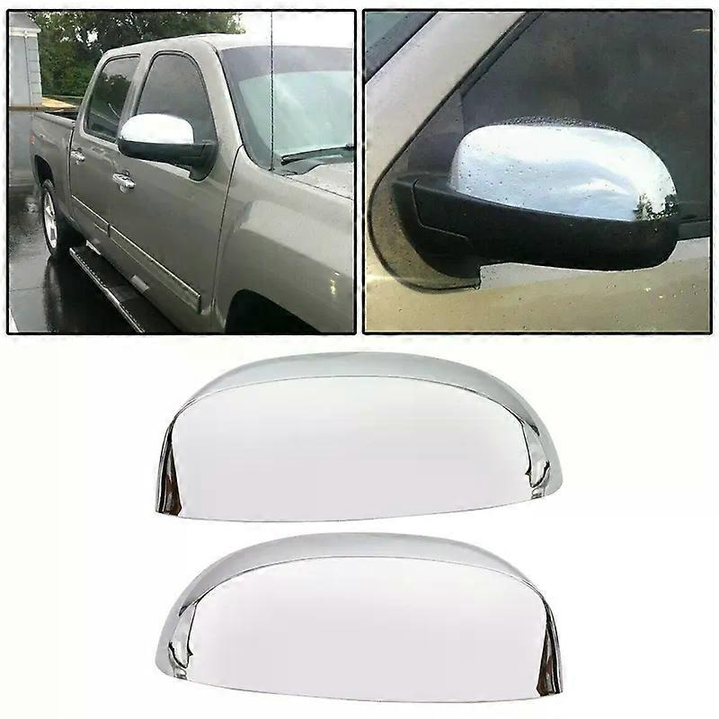 Seitenspiegelkappen Für Chevy Silverado/gmc Sierra (2007–2013), Chrom-styling-zubehör Jxlgv