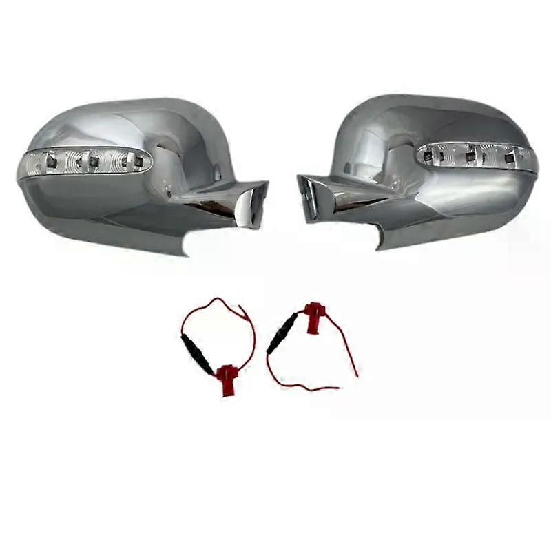 Paar Außenspiegelkappen Mit Led-beleuchtung Für Mercedes-benz M-klasse W163 Und Ml-klasse (1997–2005) – Seitenspiegelverkleidung Jxlgv