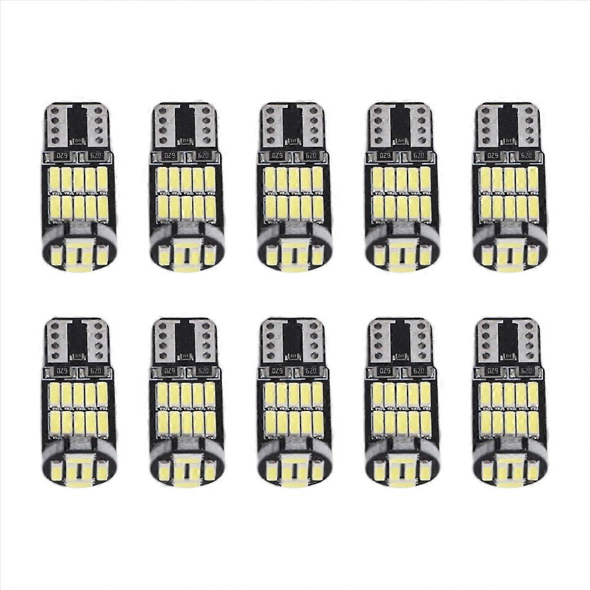 10 Stück W5w T10 Led-lampen 4014 26smd Auto-innenraumleuchte, Dachleuchte, Kennzeichenbeleuchtung, Blinker, Rücklicht Bujxlgv