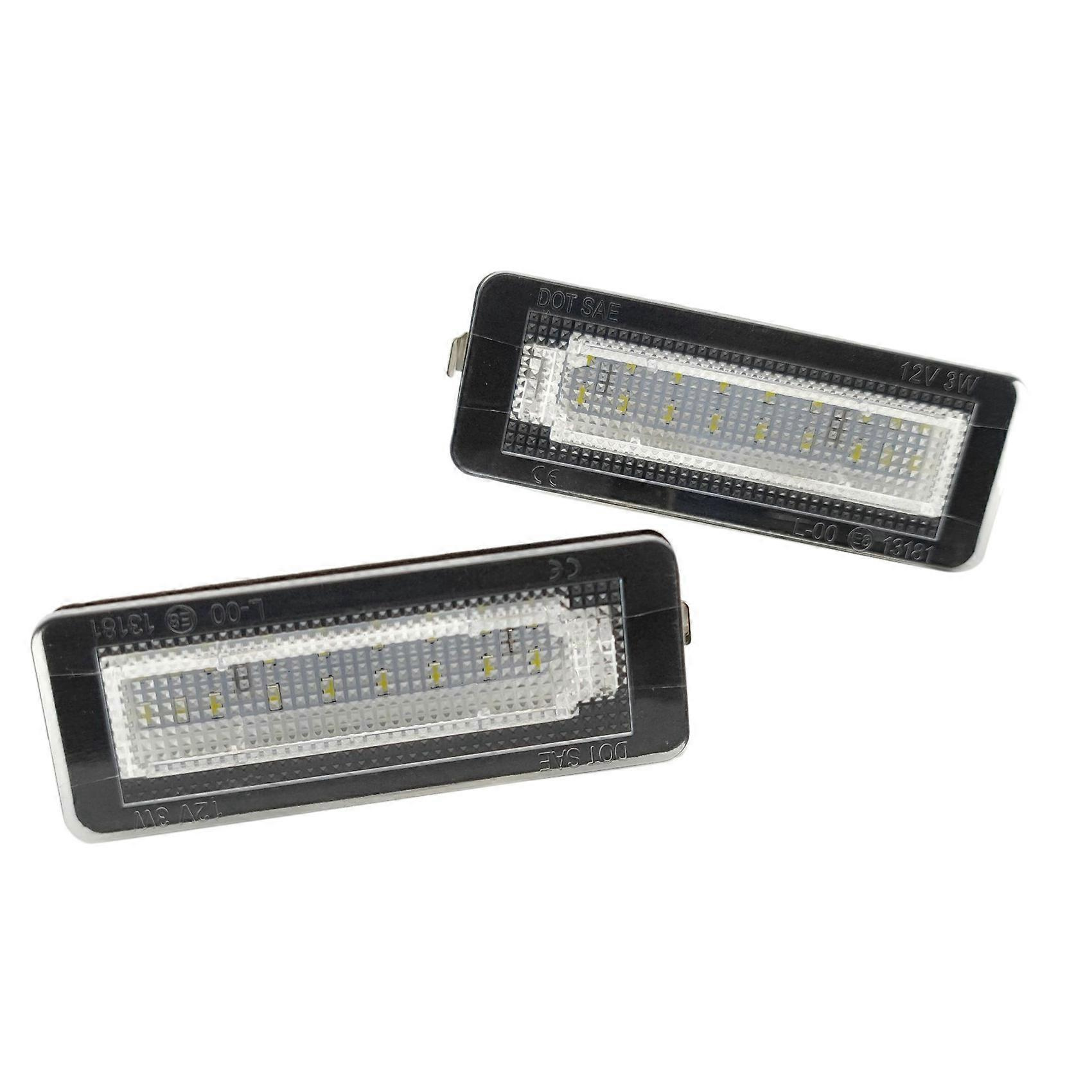 Stück Led-kennzeichenbeleuchtung Für Mercedes-benz Smart Fortwo Coupé Cabriolet 450 451 W450 W453 (modelljahre Jxlgv)