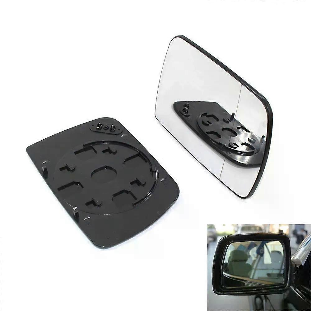 Beheiztes Außenspiegelglas Für Bmw X5 E53 (99-06), Weiß, Robust, Klar (jxlgv)