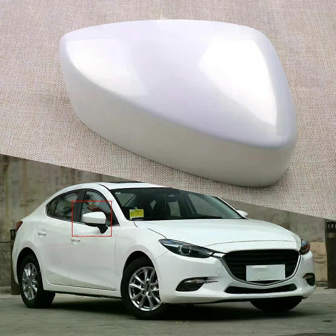 Neue Außenspiegelkappe Vorne Rechts, Weiß, Abs, Passend Für Mazda 3 Sport (zubehör Jxlgv)