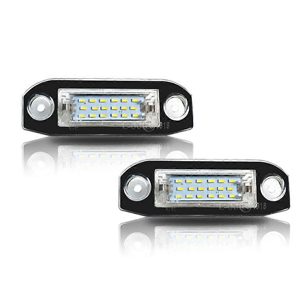 Stück Weiße Led-kennzeichenbeleuchtung Ohne Fehler Für Volvo S80 Xc90 S40 V60 Xc60 S60 C70 V50 Xc70 V70jxlgv