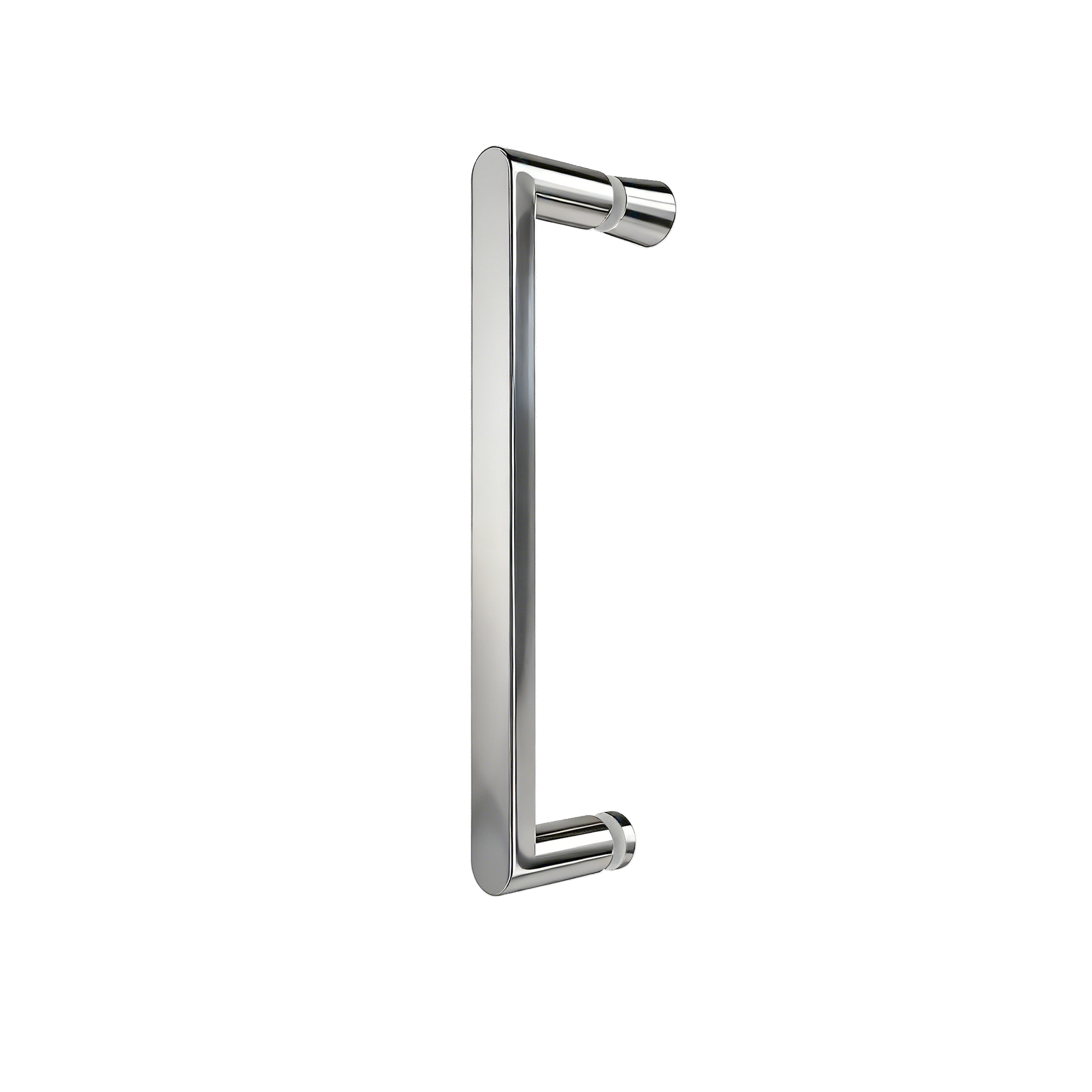 Aquabatos Duschkabinengriff, Duschtürgriff, Edelstahltürgriff, Bogengriff , Lochabstand 220 Mm