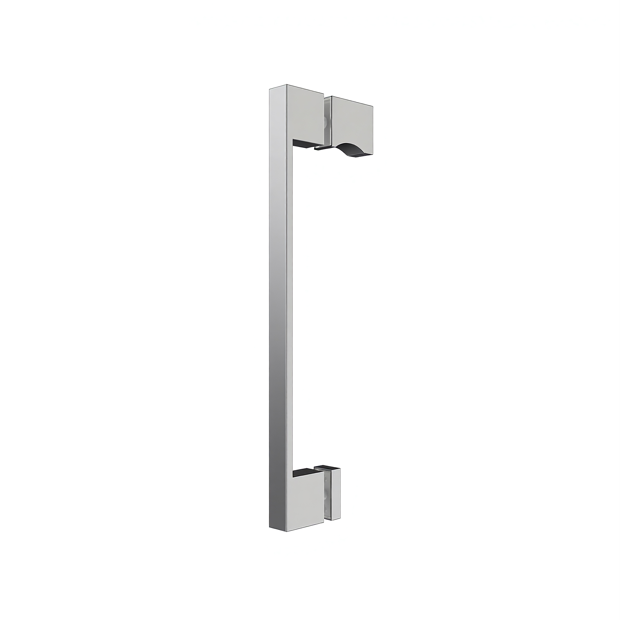 Aquabatos Duschkabinengriff, Duschtürgriff,zinklegierung In Chrom-optik, Bogengriff, Lochabstand 220 Mm