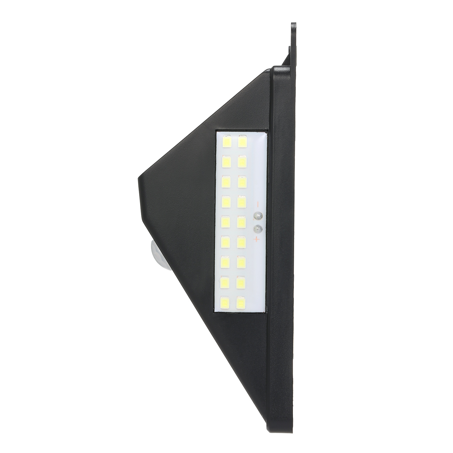 Led-solar-wandleuchten Mit Bewegungsmelder, 100 Leds, Ip65 Wasserdicht, Solarbetrieben, Pir-bewegungsmelder, Energiesparende Nachtlichter Für Garten, Hof, Weg, Zaun, Terrasse, Einfahrt