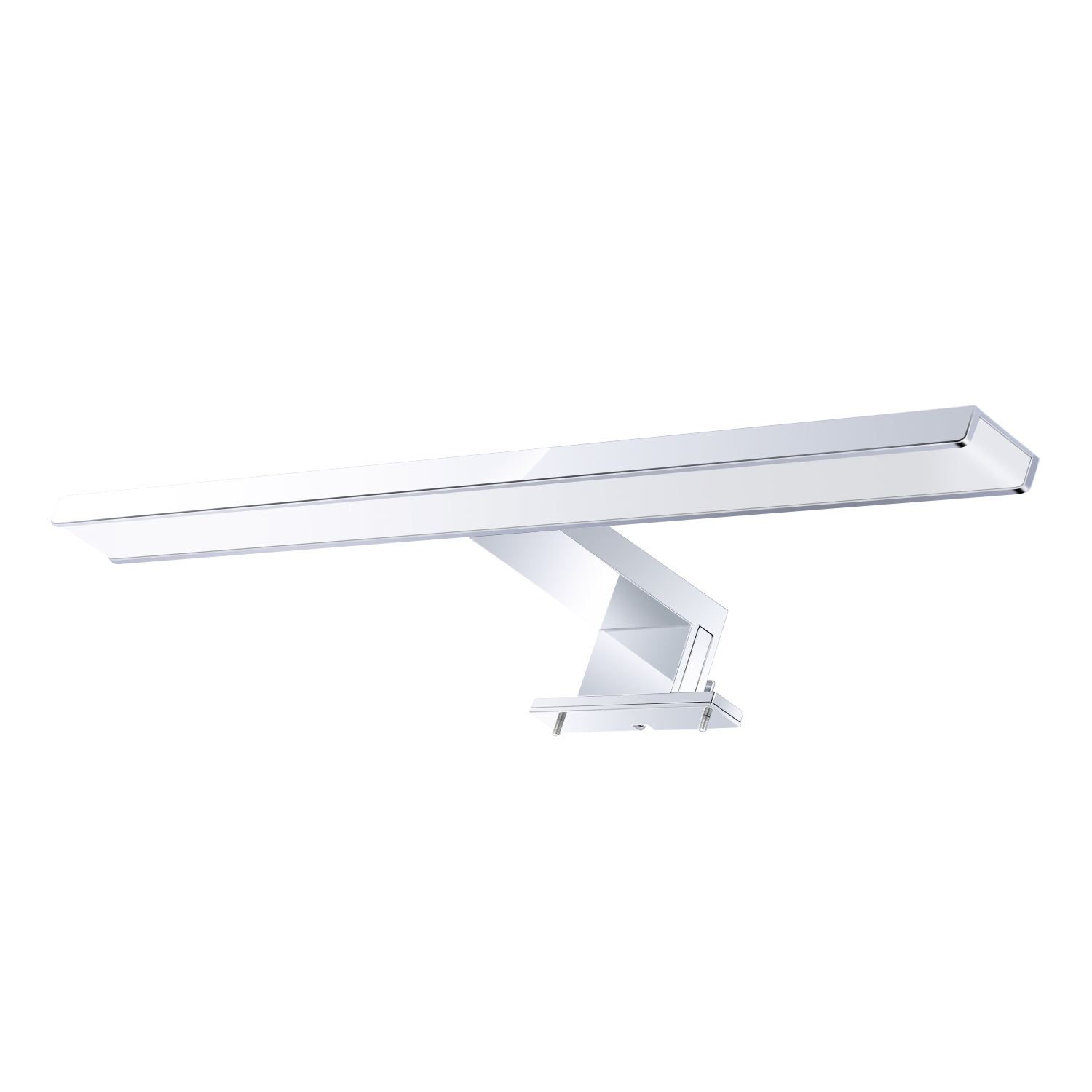 Ac110-240v Led-spiegelfrontleuchte 10w, Verchromtes Aluminium, Moderne Wasserdichte Badezimmer-led-spiegellampe, Schlichte Wandschrankleuchte
