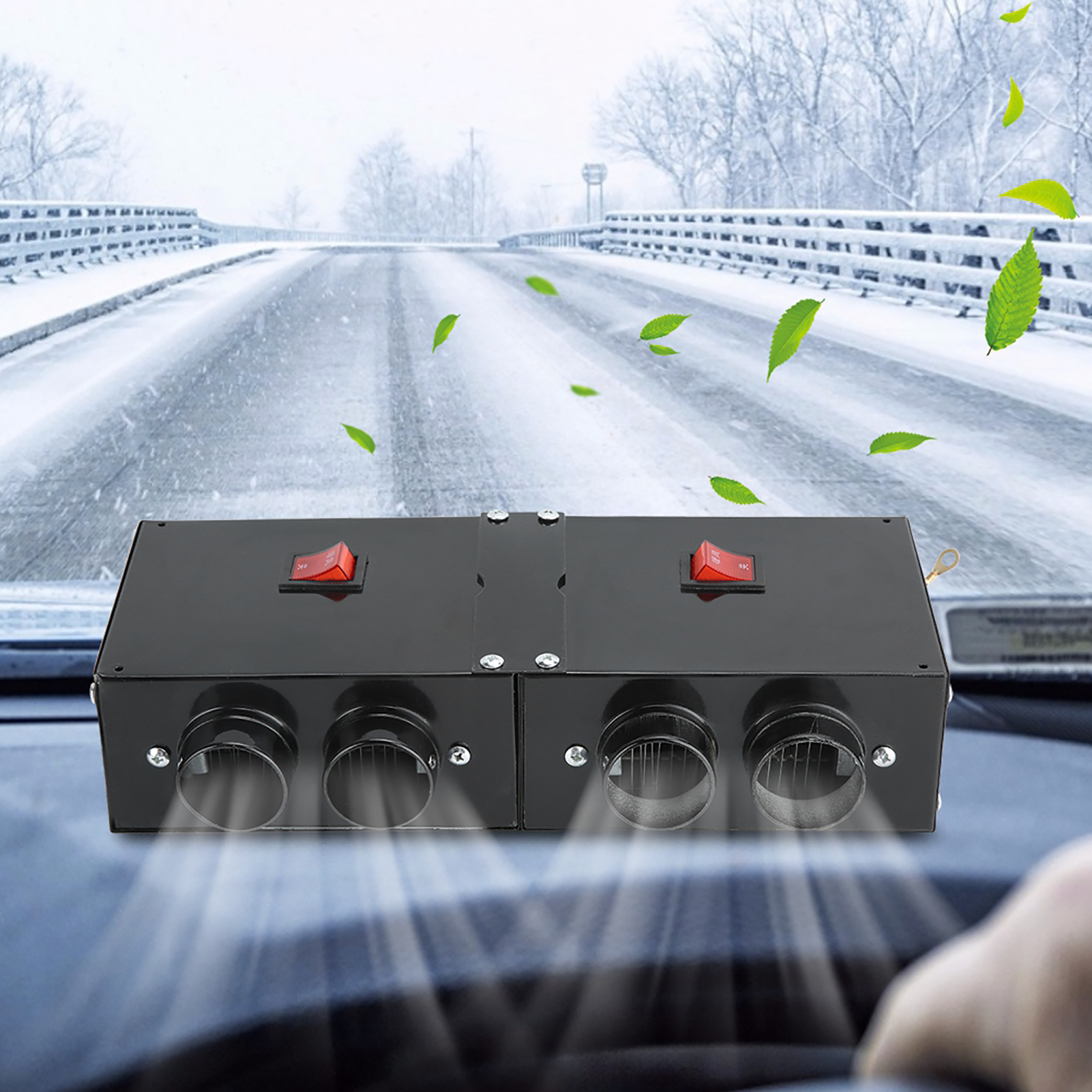 500w 4-loch-auto-heiz- Und Entfroster Für Heizung, Luftreinigung Und Enteisung, 12v