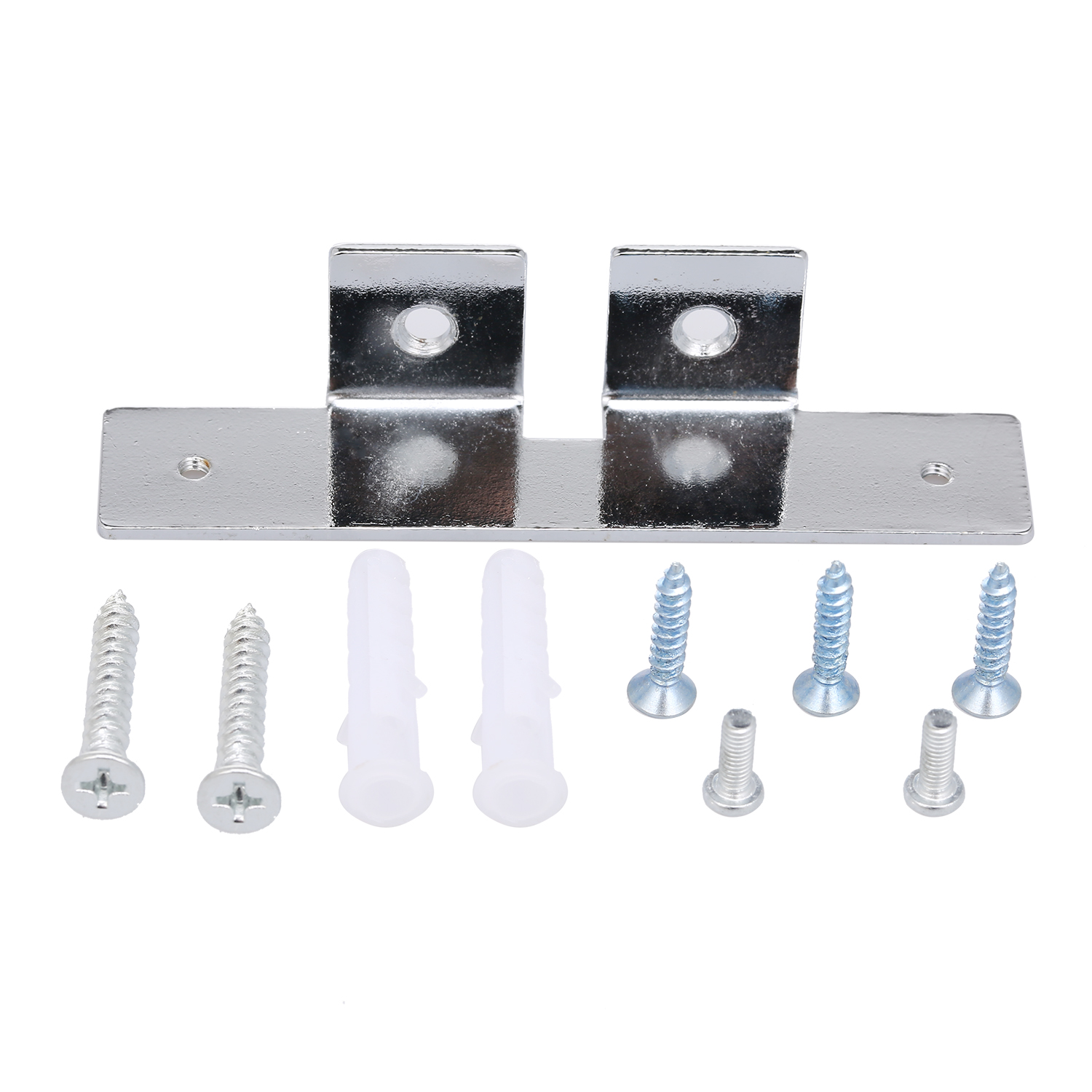 Ac110-240v Led-spiegelfrontleuchte, Badezimmer-led-spiegellampe, Wandschrankleuchte, Zweireihig, 10 W, Verchromtes Aluminium, Modern, Wasserdicht