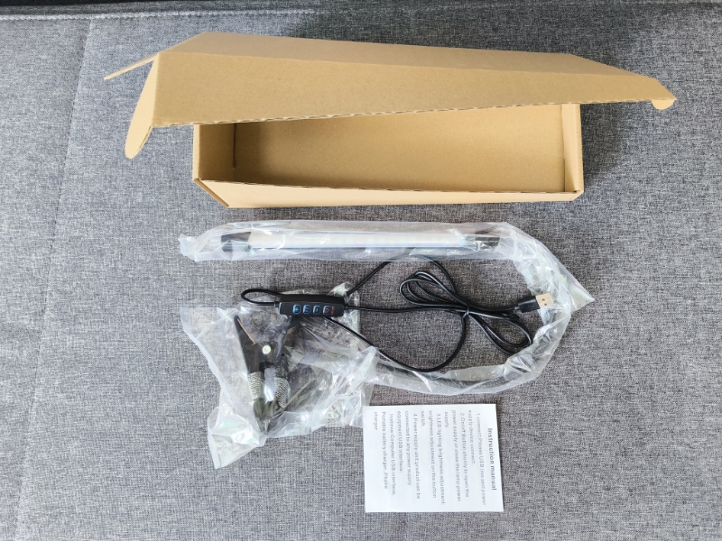 Dc5v 10w 36 Led Klemmleuchte Für Schreibtische, Usb-betrieben / 3 Farbtemperaturen / 10 Helligkeitsstufen Dimmbar / Flexibler Schwanenhals / Einstellbarer Abstrahlwinkel
