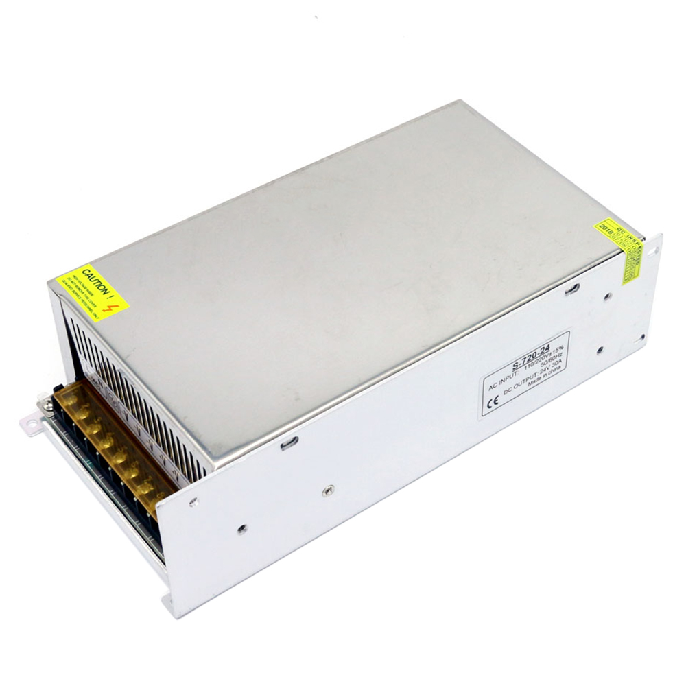 Spannungswandler (ac 170–250 V Auf Dc 24 V, 30 A, 720 W) – Geregelter Schaltnetzteil-adapter/konverter Für Led-streifen, Kameras, Computerprojekte Und Radios