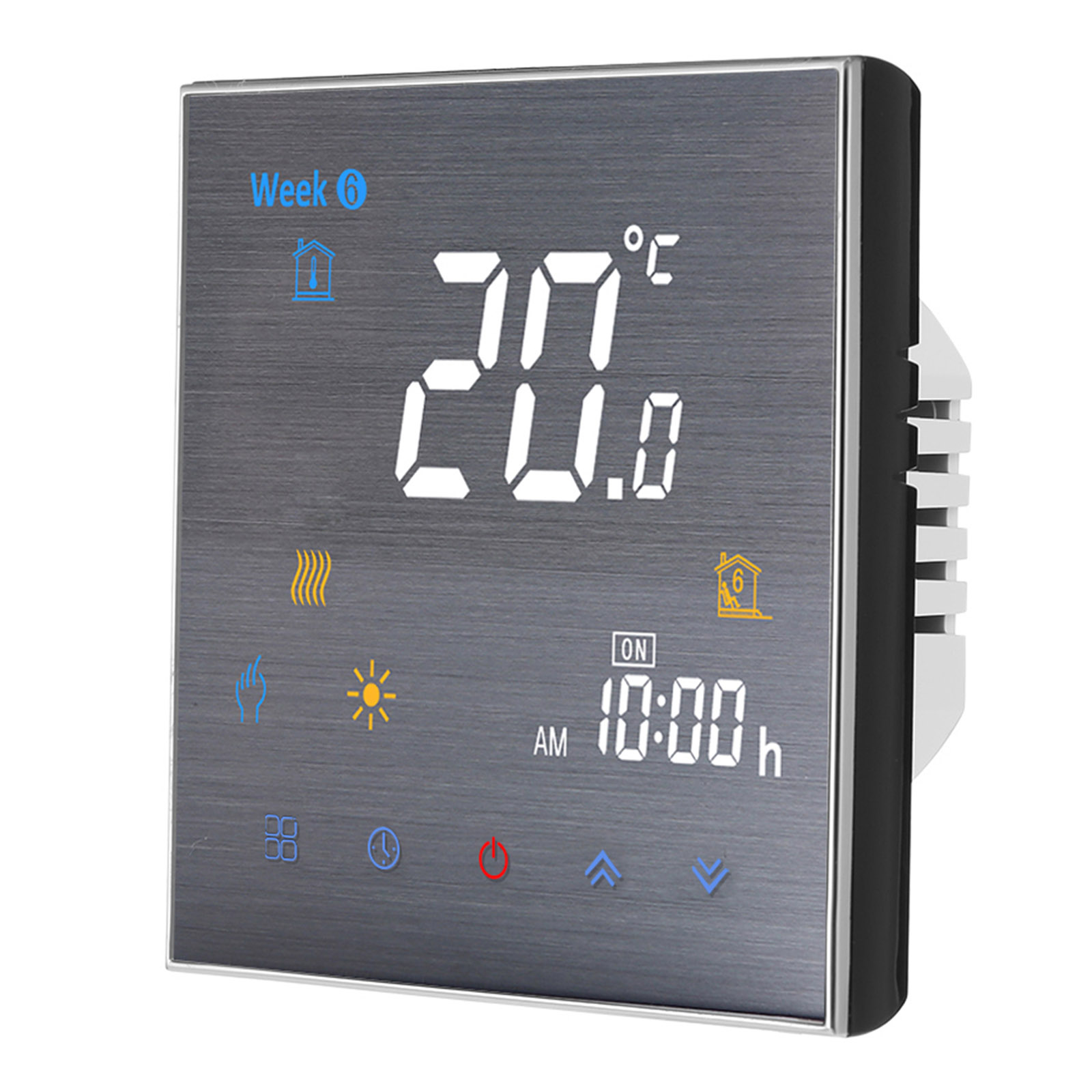 Bth-3000l-ga Digitaler Temperaturregler Für Warmwasserbereitung, Großes Lcd-display, Touch-tasten-steuerung, 5 A Ac, 95–240 V
