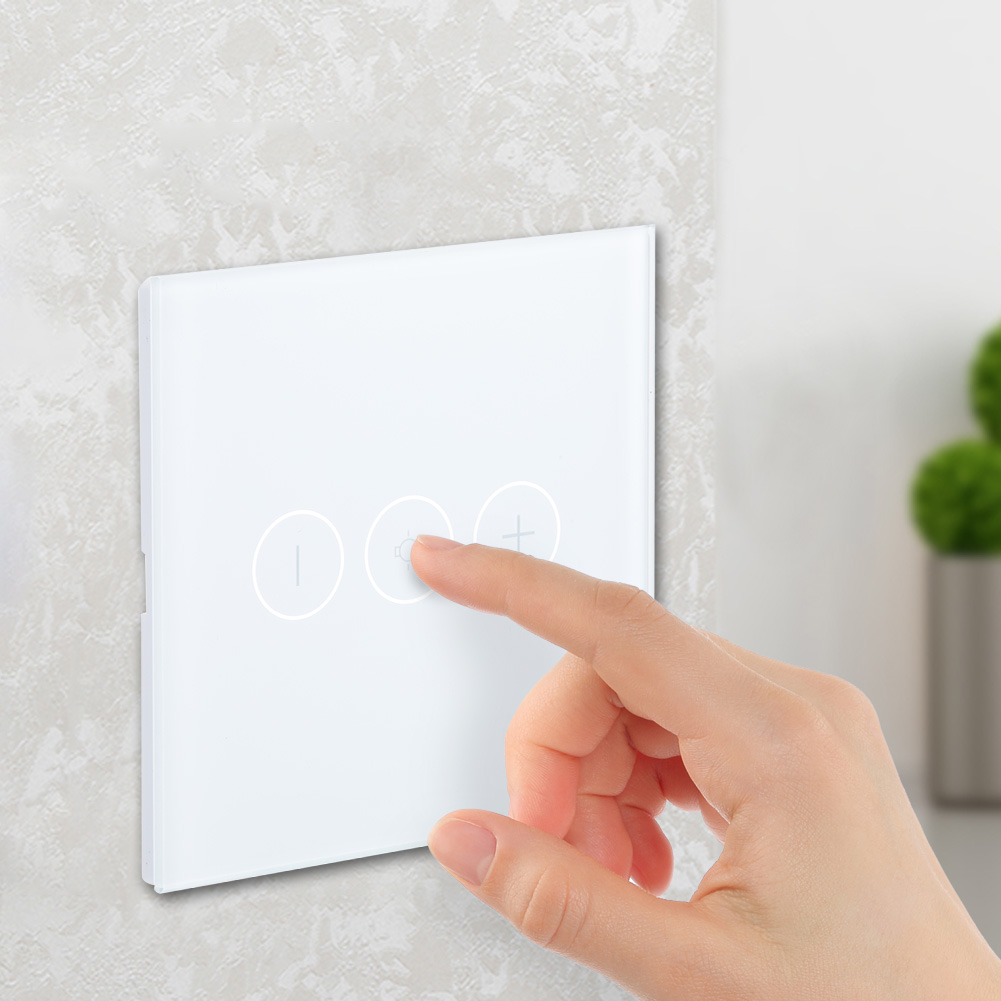 Intelligenter Led-lichtschalter Mit Einstellbarer Helligkeit, Wlan-steuerung Und App-fernbedienung Für Amazon Alexa