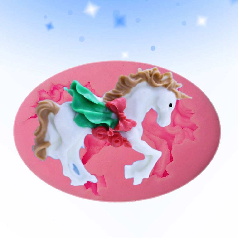 Einhorn-dekorationswerkzeug, Diy-silikonform Für Kuchen, Fondant, Cupcakes Und Desserts 02