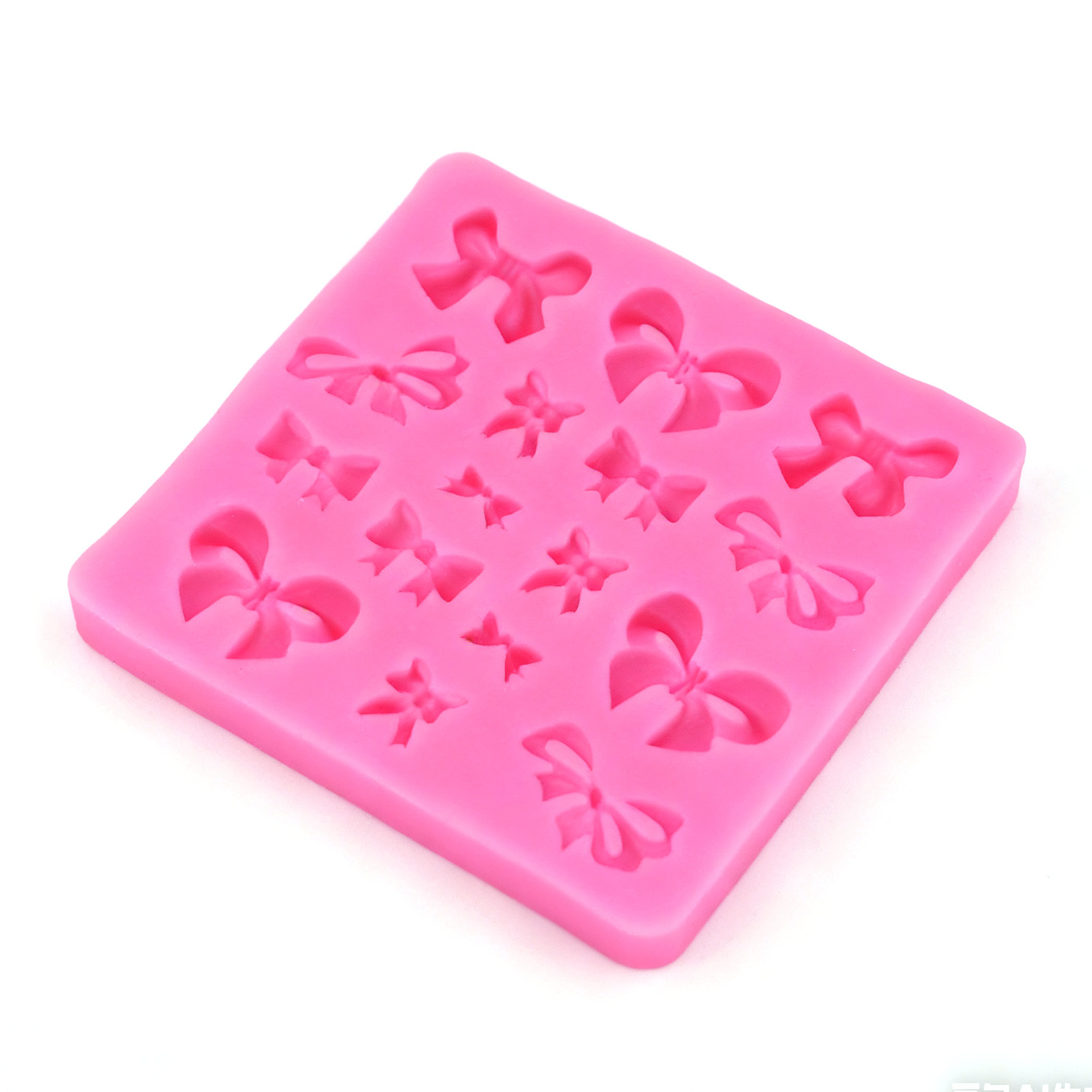 Schleifenform, Dekorationswerkzeug, Gürtelschnalle, Diy-silikonform Zum Backen Von Fondant-cupcakes 02