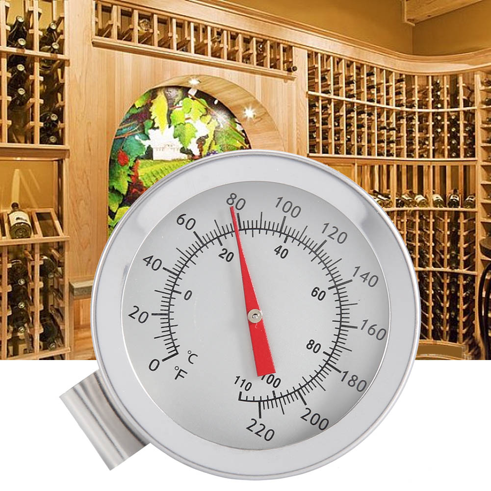 Stück Wasserkocher-clip-thermometer Mit Skala, Geeignet Für Heimbrauen, Wein Und Bier
