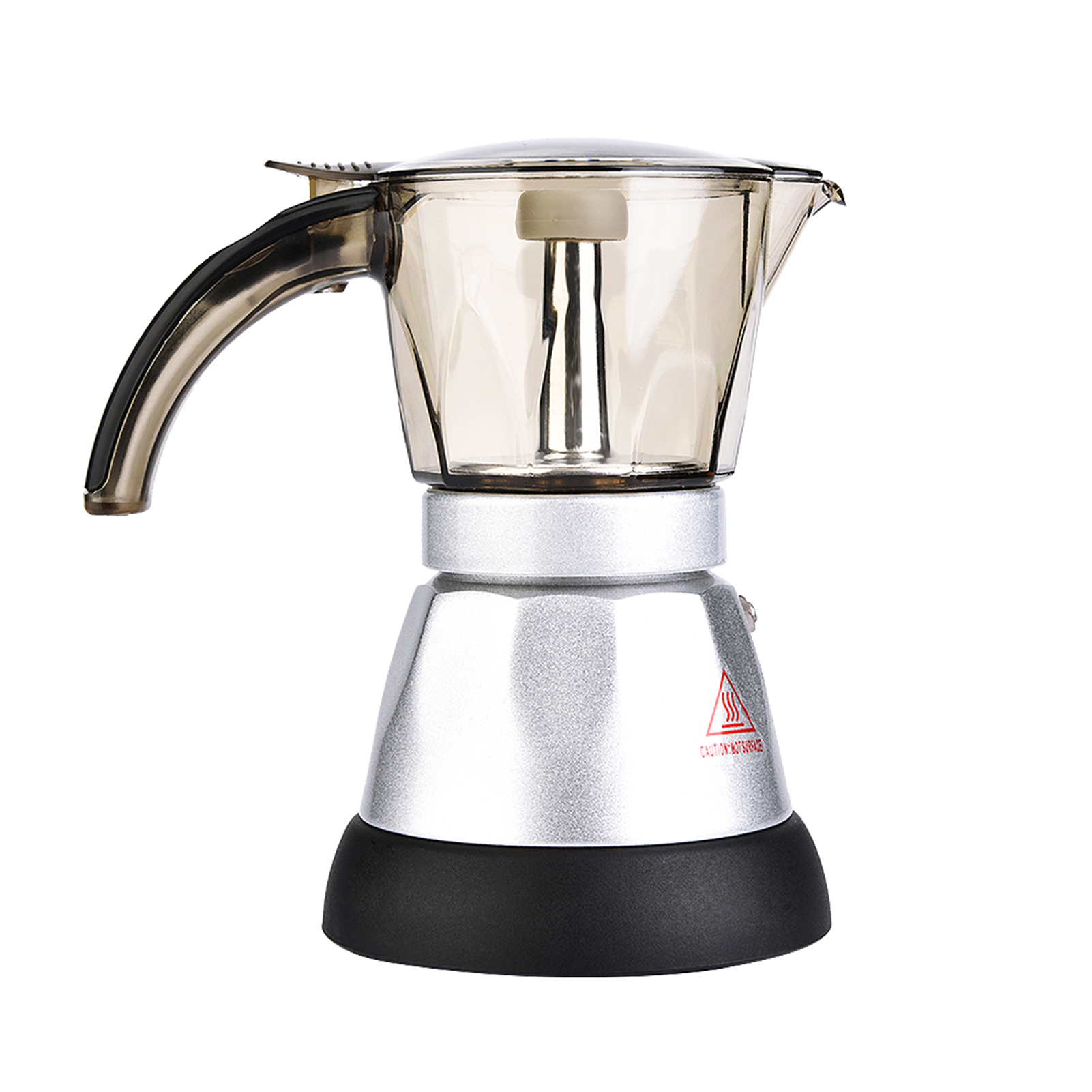 Elektrische Moka-kanne Mit Großem Fassungsvermögen, Herdplatten-espressokanne, Kaffeemaschine Mit Perkolatorfunktion, 300 Ml