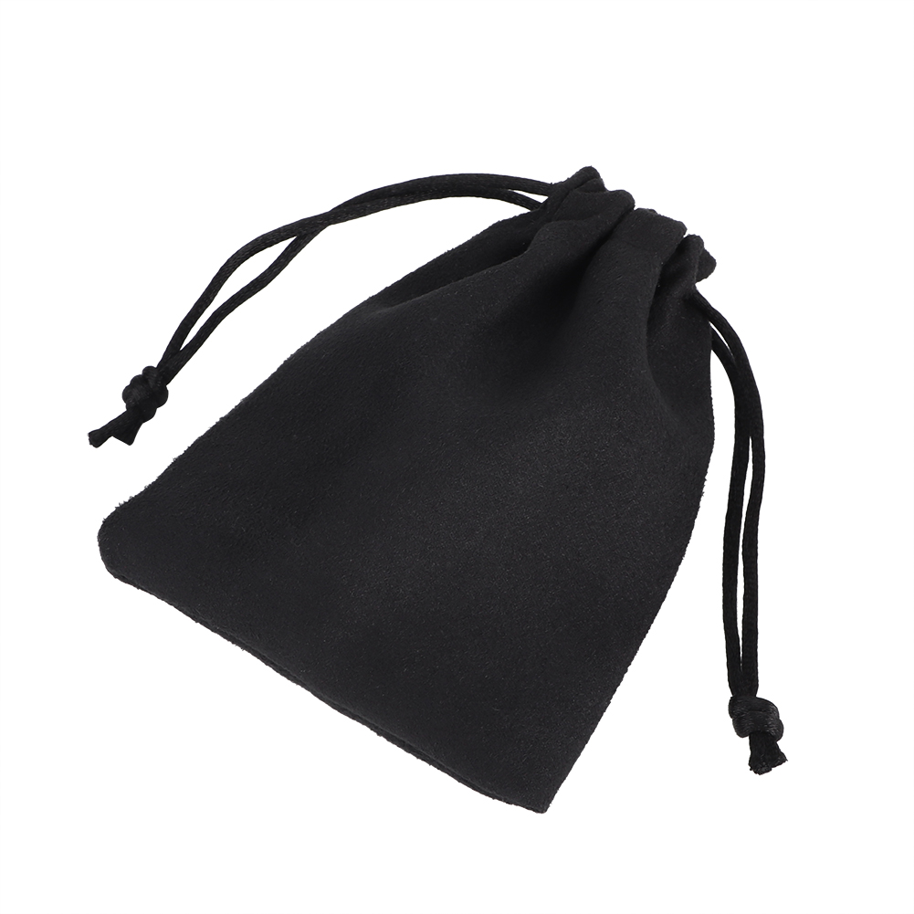 Weicher, Doppelseitiger Geschenkbeutel Aus Wildleder Mit Kordelzug, Ideal Als Organizer Für Partys, 9 X 18 Cm